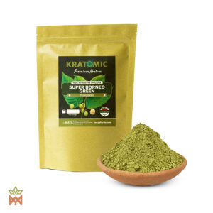 Super Borneo Green Nano Kratom (Mitragyna speciosa) – Powdered Leaves from Indonesia