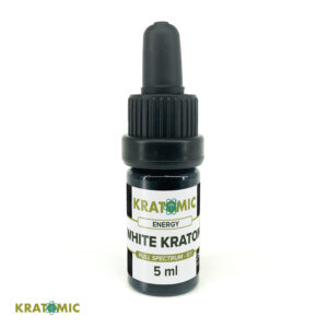 White Kratom Tincture - Energy - Full Spectrum 5:1 - 5ml
